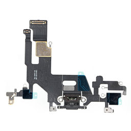 Apple iPhone 11 - Nabíjací Konektor + Flex Kábel (Black)