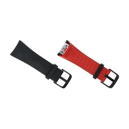Samsung Gear Fit 2 Pro SM-R365 - Remienok Pravý (Black-Red) - GH98-41594A Genuine Service Pack