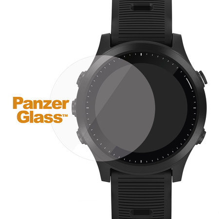 PanzerGlass - Univerzálne tvrdené sklo Flat Glass pre smartwatch (35 mm), transparentná