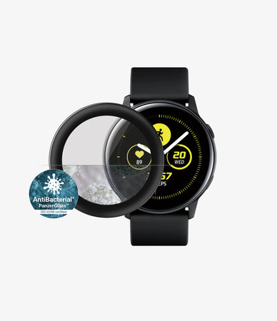 PanzerGlass - Tvrdené Sklo Curved Glass pre Samsung Galaxy Watch Active, black