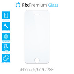 FixPremium Glass - Tvrdené Sklo pre iPhone 5, 5c, 5s, SE 2016
