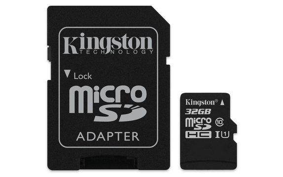 Kingston - MicroSDHC Pamäťová Karta Canvas Select Plus, 32 GB, SD Adaptér
