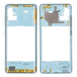 Samsung Galaxy A51 A515F - Stredný Rám (Prism Crush Blue) - GH98-45033C Genuine Service Pack