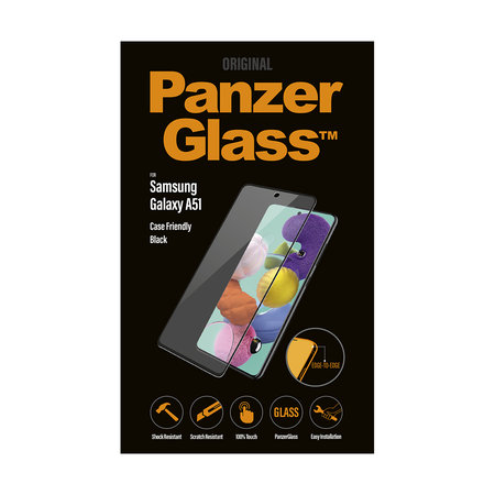 PanzerGlass - Tvrdené Sklo Case Friendly pre Samsung Galaxy A51, black