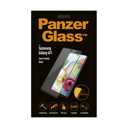 PanzerGlass - Tvrdené Sklo Case Friendly pre Samsung Galaxy A71, black