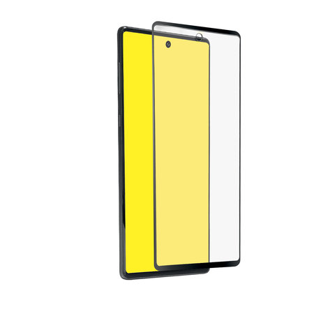 SBS - Tvrdené sklo Full Cover pre Samsung Galaxy Note 10 Lite, čierna