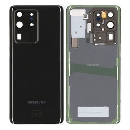 Samsung Galaxy S20 Ultra G988F - Batériový Kryt (Cosmic Black) - GH82-22217A Genuine Service Pack
