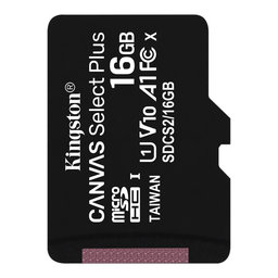 Kingston - MicroSDXC Pamäťová Karta Canvas Select Plus 100R A1 C10, 128 GB