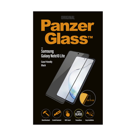 PanzerGlass - Tvrdené Sklo Case Friendly pre Samsung Galaxy Note 10 Lite, black