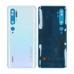 Xiaomi Mi Note 10, Mi Note 10 Pro - Batériový Kryt (Glacier White) - 550500003B1L Genuine Service Pack