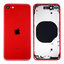 Apple iPhone SE (2nd Gen 2020) - Zadný Housing (Red)