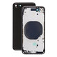 Apple iPhone SE (2nd Gen 2020) - Zadný Housing (Black)