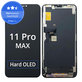 Displej Hard OLED pre iPhone 11 Pro Max, Dotykové sklo s rámom, FixPremium