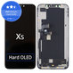 Displej Hard OLED pre iPhone XS, Dotykové sklo s rámom, FixPremium