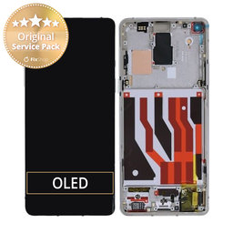 OnePlus 8 - LCD Displej + Dotykové Sklo + Rám (Interstellar Glow) - 2011100174 Genuine Service Pack