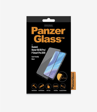 PanzerGlass - Tvrdené Sklo Case Friendly pre Honor 9X Lite, black