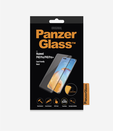 PanzerGlass - Tvrdené Sklo Case Friendly pre Huawei P40 Pro, black