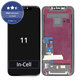 Displej In-Cell FHD pre iPhone 11, Dotykové sklo s rámom, FixPremium
