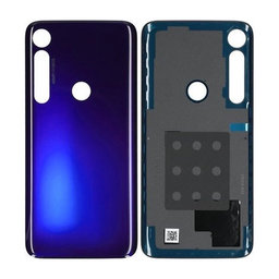 Motorola Moto G8 Plus - Batériový Kryt (Dark Blue) - 5S58C16224 Genuine Service Pack