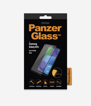 PanzerGlass - Tvrdené Sklo Case Friendly pre Samsung Galaxy A21s, čierna