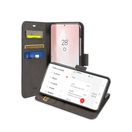 SBS - Puzdro Book Wallet pre Galaxy Note 20, čierna