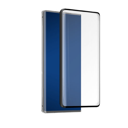 SBS - Tvrdené Sklo 4D Full Glass pre Galaxy Note 20 Ultra, čierna