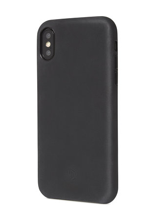 Decoded Leather Case kožené puzdro pre iPhone XS Max, čierne