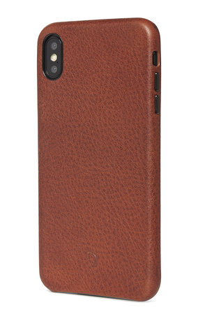 Decoded Leather Case kožené puzdro pre iPhone XS Max, hnedé
