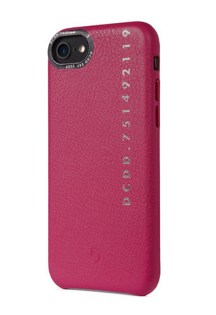Decoded Leather Back Cover kožené puzdro pre iPhone SE 2020/8/7, ružové