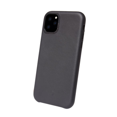 Decoded Leather Back Cover kožené puzdro pre iPhone 11 Pro, čierne
