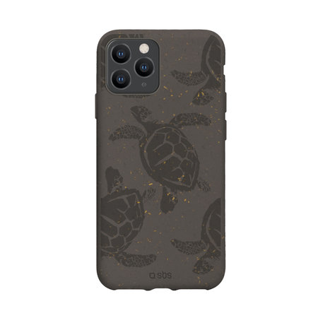 SBS - Puzdro Oceano pre iPhone 11 Pro, 100% kompostovateľné, turtle