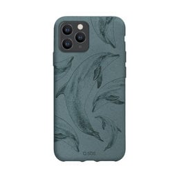 SBS - Puzdro Oceano pre iPhone 11 Pro, 100% kompostovateľné, dolphin