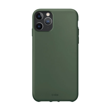 SBS - Puzdro TPU pre iPhone 11 Pro, recyklované, zelená