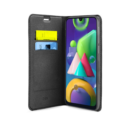 SBS - Puzdro Book Wallet Lite pre Samsung Galaxy M21, čierna