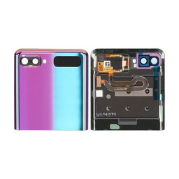 Samsung Galaxy Z Flip F700N - Batériový Kryt (Vrchný) (Mirror Purple) - GH96-13380B Genuine Service Pack