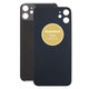 Apple iPhone 11 - Sklo Zadného Housingu (Black)