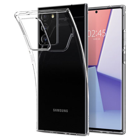 Spigen - Puzdro Liquid Crystal pre Samsung Galaxy Note 20 Ultra, transparentná