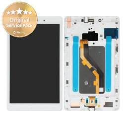 Samsung Galaxy Tab A 8.0 (2019) - LCD Displej + Dotykové Sklo (Silver Gray) - GH81-17179A Genuine Service Pack