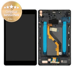 Samsung Galaxy Tab A 8.0 (2019) - LCD Displej + Dotykové Sklo (Carbon Black) - GH81-17178A Genuine Service Pack