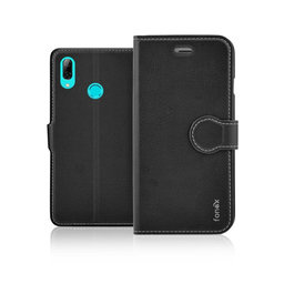 Fonex - Puzdro Book Identity pre Huawei P Smart 2019, čierna