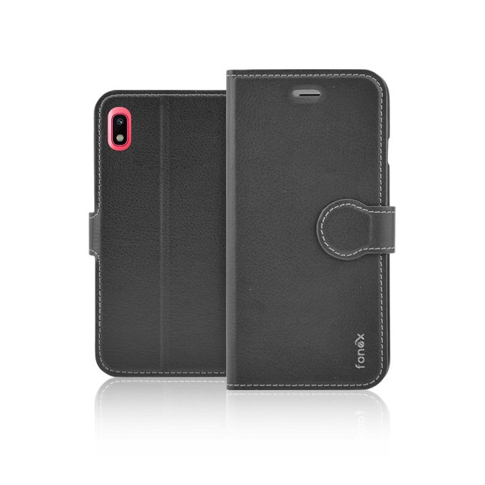 Fonex - Puzdro Book Identity pre Samsung Galaxy A10, čierna