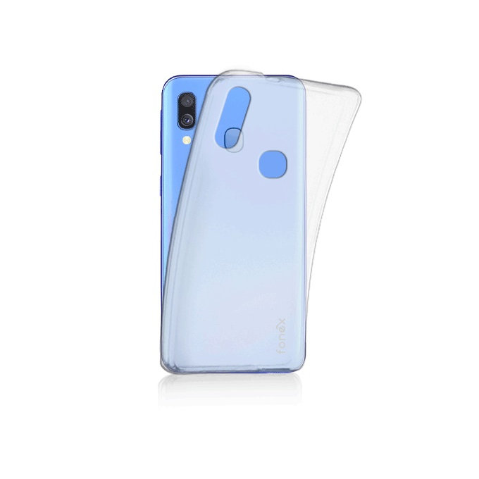Fonex - Puzdro Invisible pre Samsung Galaxy A40, transparentná
