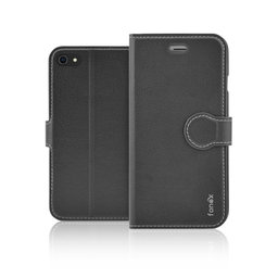 Fonex - Puzdro Book Identity pre iPhone 7, 8, SE 2020 a SE 2022, čierna