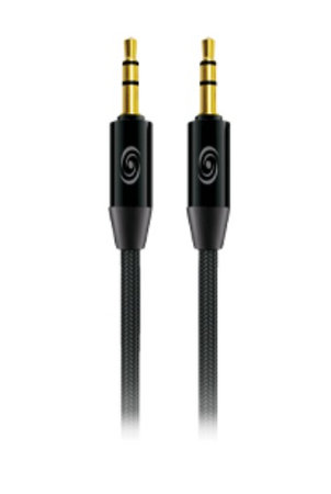 Fonex - AUX Kábel 3.5mm jack (1.5m), čierna