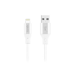 Fonex - Lightning / USB MFI Kábel (1.2m), biela