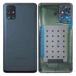 Samsung Galaxy M51 M515F - Batériový Kryt (Celestial Black) - GH82-23415A Genuine Service Pack