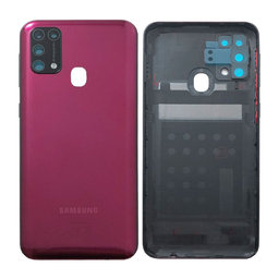 Samsung Galaxy M31 M315F - Batériový Kryt (Red) - GH82-22412B Genuine Service Pack