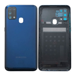 Samsung Galaxy M31 M315F - Batériový Kryt (Ocean Blue) - GH82-22412A Genuine Service Pack