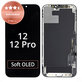 Displej pre iPhone 12, 12 Pro, Dotykové sklo s rámom, Refurbished