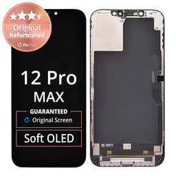 Apple iPhone 12 Pro Max - LCD Displej + Dotykové Sklo + Rám Original Refurbished